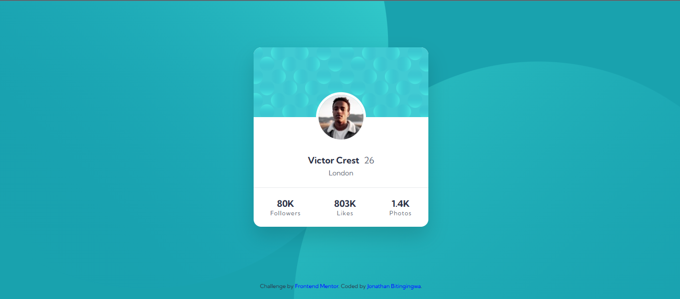 Profile Card Component